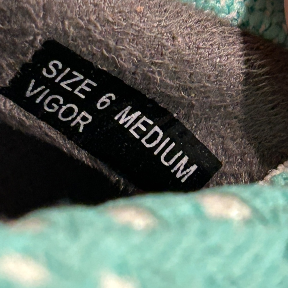 Moshn By Klogs Vigor Knit Shoes Sneakers Aqua Green Womans 6M - Picture 12 of 16
